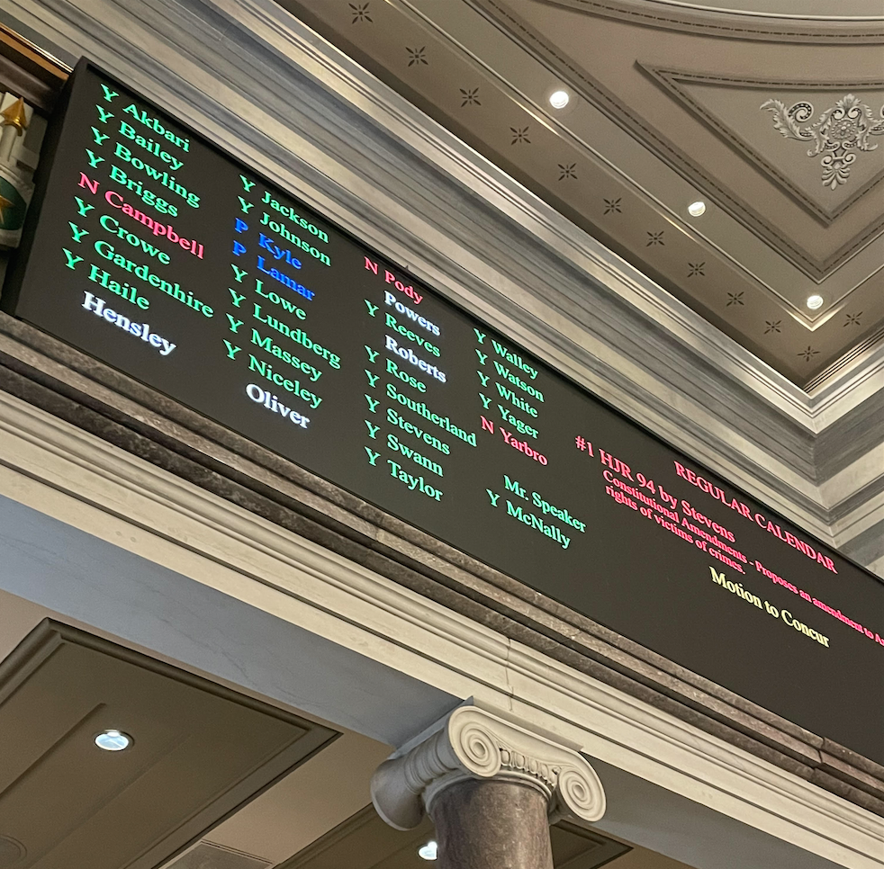 Marsy’s Law for Tennessee Passes On The Senate Floor